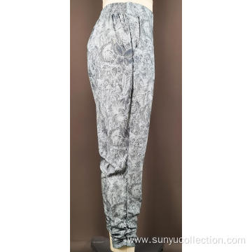 ladie's viscose woven printed pant